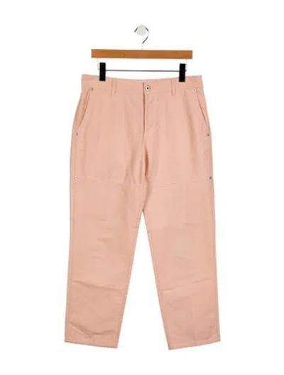 Pre-owned Loewe Straight-leg Jeans In Pink