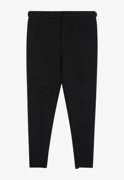Loewe Straight-leg Tailored Pants In Black