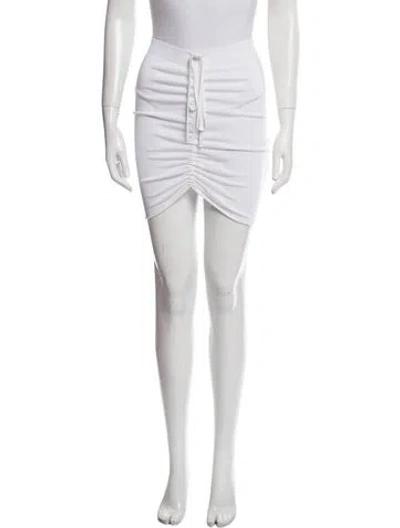 Pre-owned Loewe Strapless Short Sleeve Top In Neutral