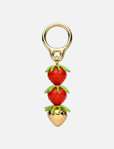 Loewe Strawberry Charm In Gold