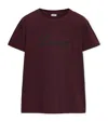 Loewe Relaxed Fit T-shirt In Cotton In Brown