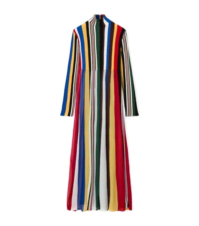 Loewe Printed Maxi Dress In Multi