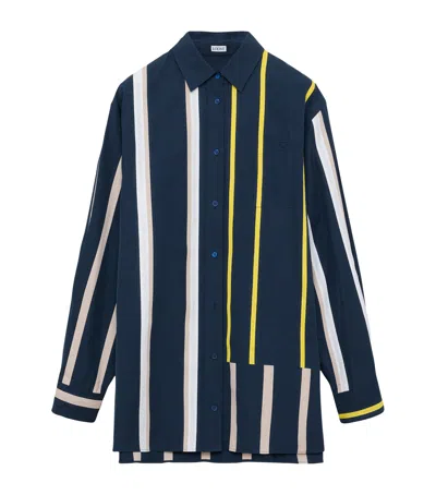 Loewe Stripe Mini Shirt Dress