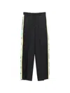 Loewe Striped-detail Trousers In Black