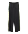 Loewe Striped-detail Trousers In Black