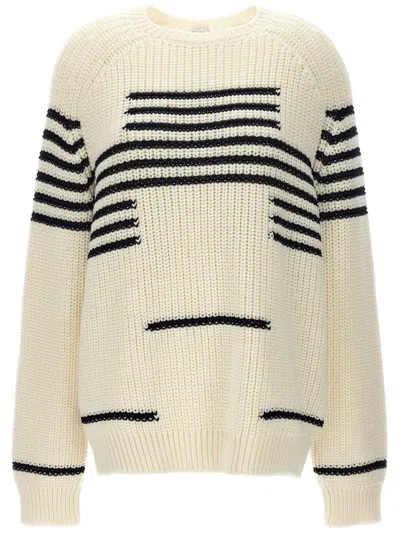 Loewe Striped Sweater In Multicolor