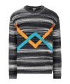Loewe Sweater In Wool Blend In Blue