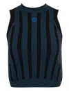 Loewe Striped-pattern Sleeveless Top In Multi