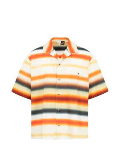 Loewe Striped Short-sleeves Shirt In Multi
