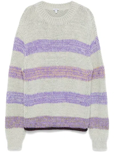 LOEWE STRIPED SWEATER
