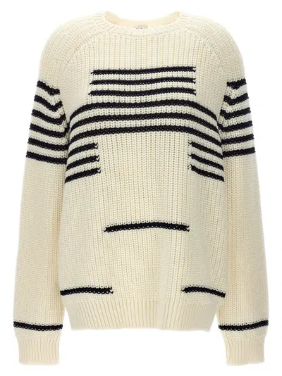 Loewe Striped Sweater In Multicolor