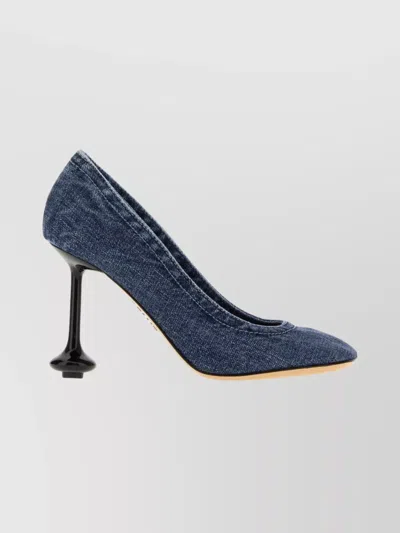 LOEWE STYLISH TOY PUMPS WITH UNIQUE HEEL DESIGN