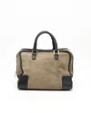 Loewe Suede Amazona Bag In Multi