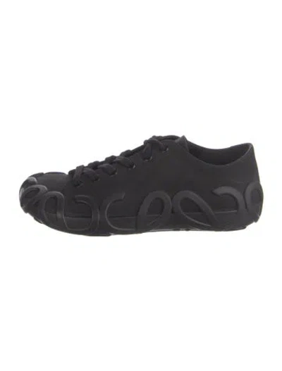 Pre-owned Loewe Suede Athletic Sneakers In Blue