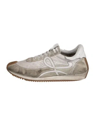 Pre-owned Loewe Suede Athletic Sneakers In Multicolor