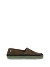 Loewe X Paula's Ibiza Suede Raffia-trim Rio Slippers