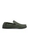 Loewe Suede Flex Loafers