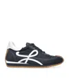 Loewe Flow Runner Sneakers Rubber Outsole In Blue