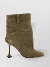 Loewe Stivaletti Toy Panta In Pelle Scamosciata Kaki Donna