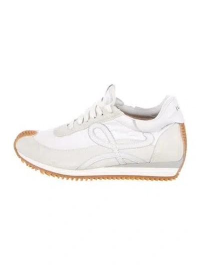 Pre-owned Loewe Suede Sneakers