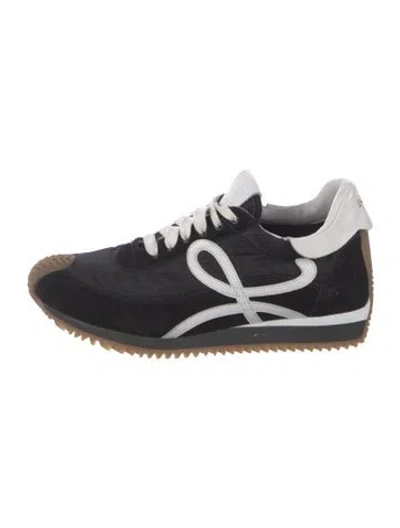 Pre-owned Loewe Suede Sneakers In Multi