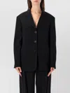 Loewe Oversized Single-breasted Blazer In Black