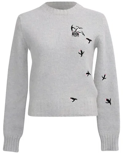 Pre-owned Loewe Suna Fujita Embroidered Sweater, Size Int Xs (authentic Pre-loved)