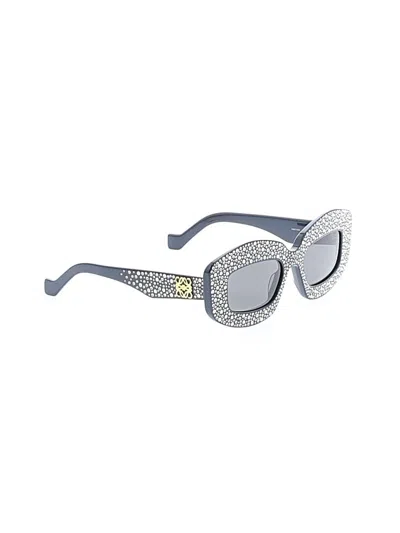 Pre-owned Loewe Sunglasses In Blue