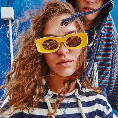 Pre-owned Loewe Sunglasses Lw40033i 39e Authentic In Yellow