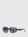 Loewe Gray Rectangular Anagram Sunglasses In Blue