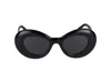 Loewe Curvy Acetate Sunglasses In Black