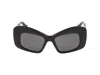 Loewe Logo Details Sunglasses In Black