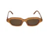 Loewe Lw40157u Rectangle Acetate Sunglasses In Multicolor