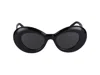 Loewe Curvy Acetate Sunglasses In Multicolor