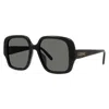 Loewe Grey Square Ladies Sunglasses Lw40134u 42e 54 In Nero/grigio