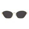 Loewe 57mm Cat Eye Sunglasses In Gold