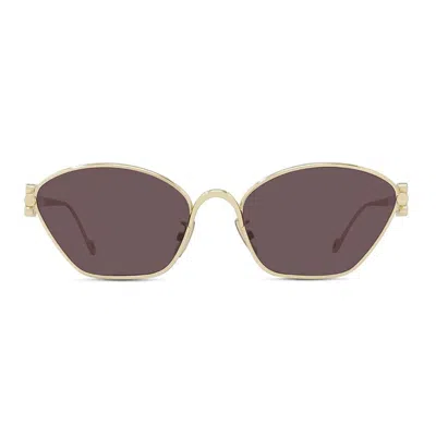 Loewe Sunglasses In Oro/rosa