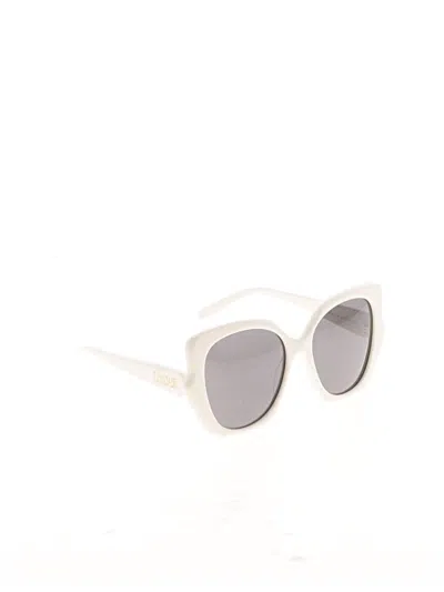 Pre-owned Loewe Sunglasses In White