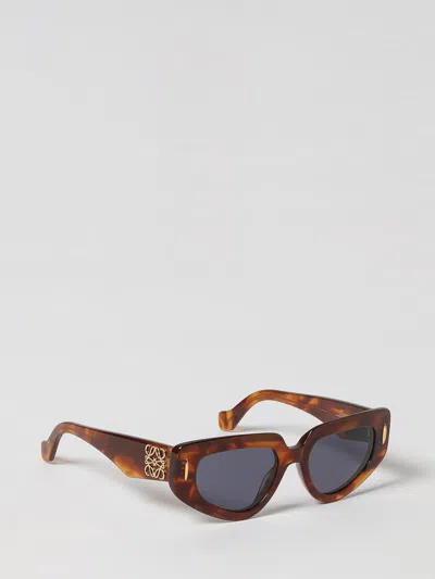 Loewe Sunglasses Woman Multicolor In Brown