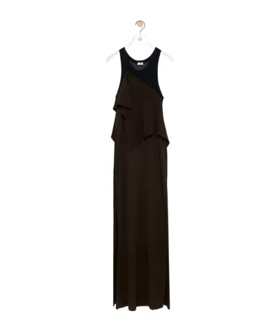 Loewe Suspender Dress In Black