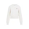 Loewe Black Wool Sweater In White