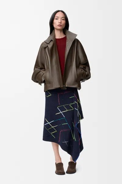 Loewe Sweater In Cashmere Size:l For Woman In Brown