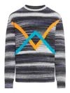 Loewe Sweater In Wool Blend In Blue
