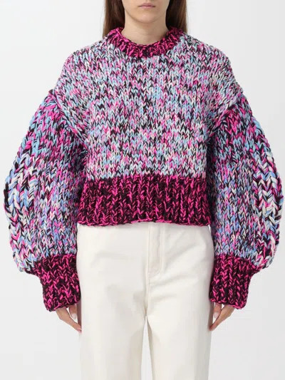 Loewe Sweater  Woman Color Pink In Multicolor