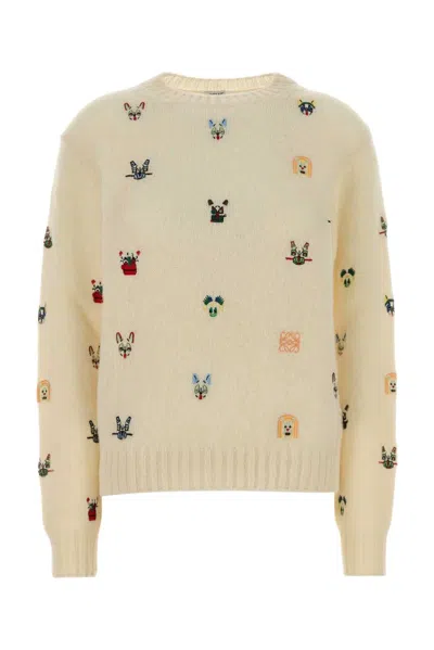 Loewe Sweater In Neutral