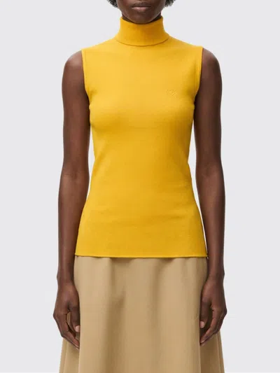 Loewe Haut Sans Manches En Viscose Mélangée Taille: Xs Pour Femme In Yellow