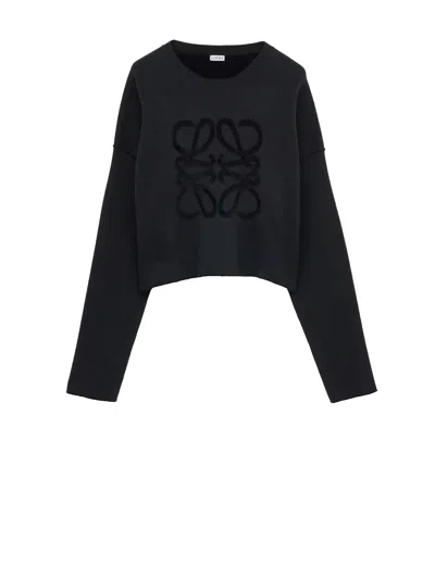 Loewe Sweaters Black