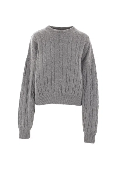 Loewe Sweaters In Grey