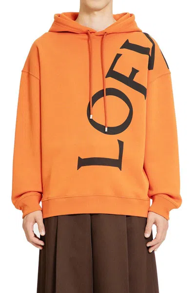 Loewe Sweatshirts In Orange