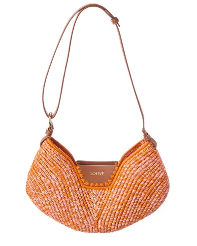 Loewe Medium Swing Tote Bag In Orange